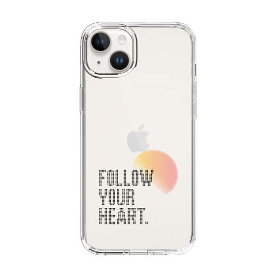 Slim Protection Case［ Original - Dot Overlay - FOLLOW YOUR HEART/A ］