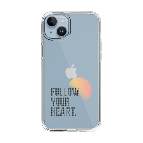 Slim Protection Case［ Original - Dot Overlay - FOLLOW YOUR HEART/A ］