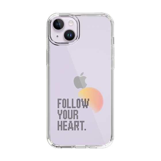 Slim Protection Case［ Original - Dot Overlay - FOLLOW YOUR HEART/A ］