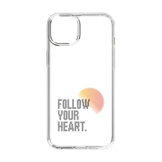 Slim Protection Case［ Original - Dot Overlay - FOLLOW YOUR HEART/A ］
