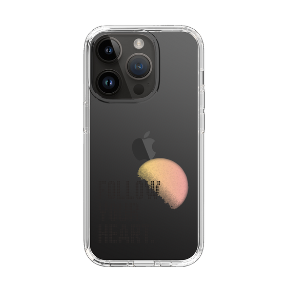 Slim Protection Case［ Original - Dot Overlay - FOLLOW YOUR HEART/A ］