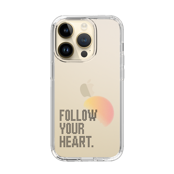 Slim Protection Case［ Original - Dot Overlay - FOLLOW YOUR HEART/A ］
