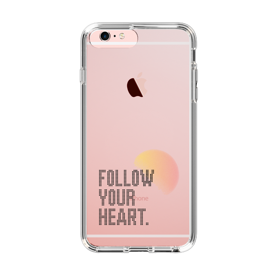 Slim Protection Case［ Original - Dot Overlay - FOLLOW YOUR HEART/A ］
