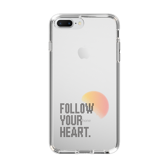 Slim Protection Case［ Original - Dot Overlay - FOLLOW YOUR HEART/A ］