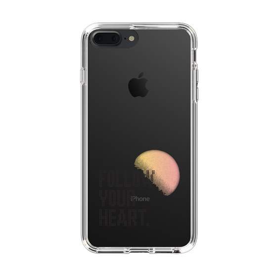 Slim Protection Case［ Original - Dot Overlay - FOLLOW YOUR HEART/A ］