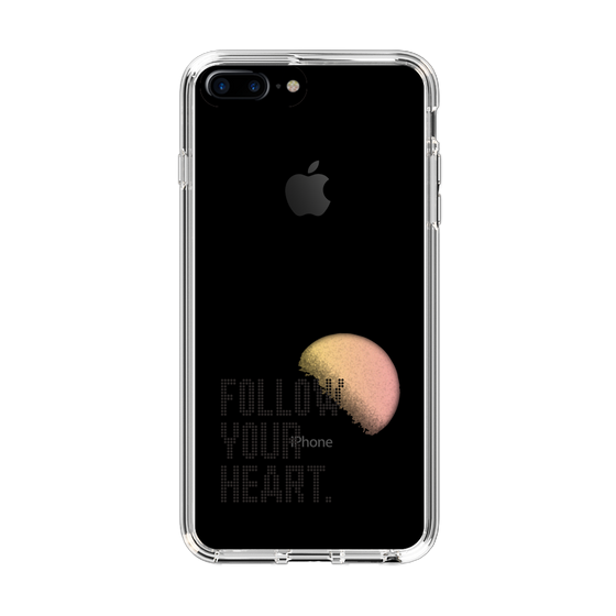 Slim Protection Case［ Original - Dot Overlay - FOLLOW YOUR HEART/A ］