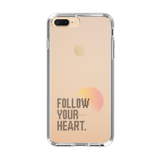 Slim Protection Case［ Original - Dot Overlay - FOLLOW YOUR HEART/A ］