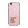 Slim Protection Case［ Original - Dot Overlay - FOLLOW YOUR HEART/A ］
