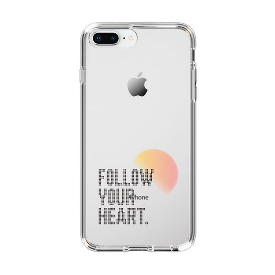 Slim Protection Case［ Original - Dot Overlay - FOLLOW YOUR HEART/A ］