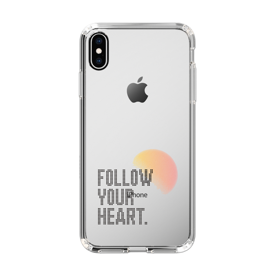 Slim Protection Case［ Original - Dot Overlay - FOLLOW YOUR HEART/A ］