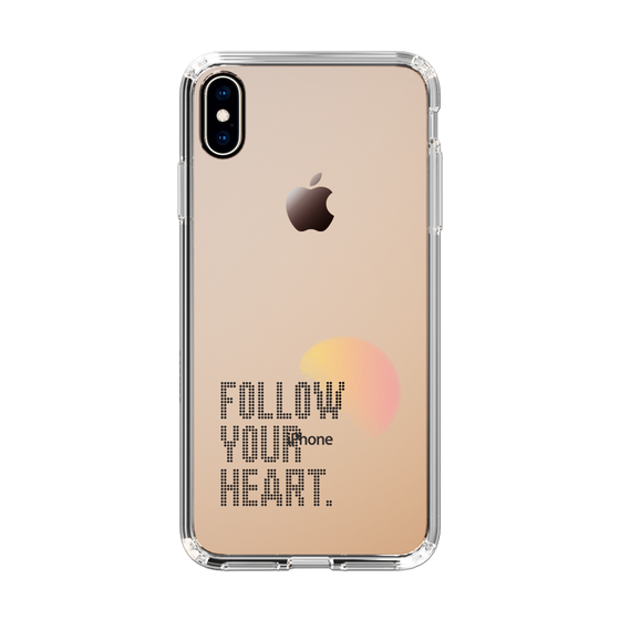 Slim Protection Case［ Original - Dot Overlay - FOLLOW YOUR HEART/A ］