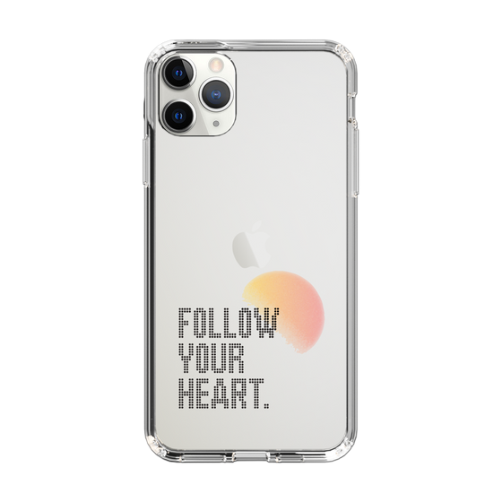 Slim Protection Case［ Original - Dot Overlay - FOLLOW YOUR HEART/A ］
