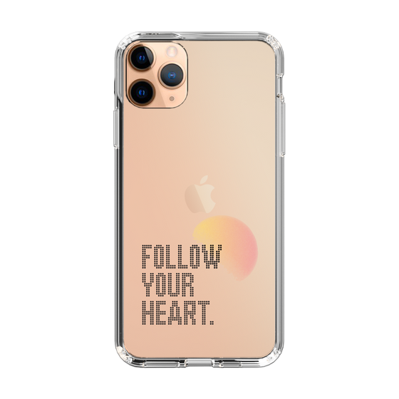 Slim Protection Case［ Original - Dot Overlay - FOLLOW YOUR HEART/A ］
