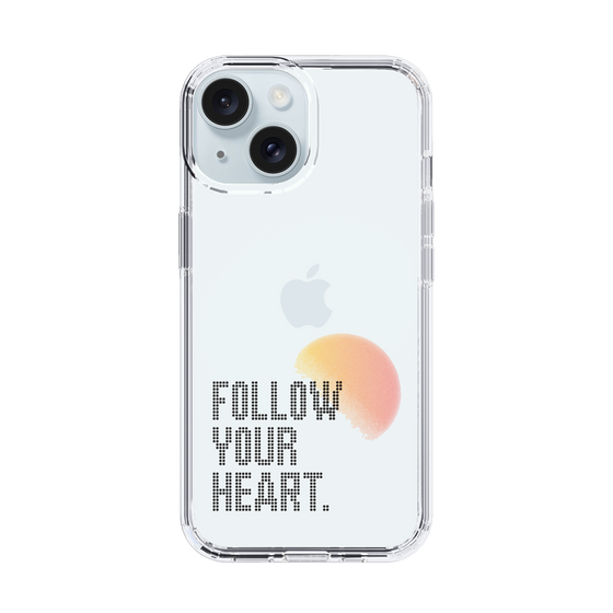 Slim Protection Case［ Original - Dot Overlay - FOLLOW YOUR HEART/A ］