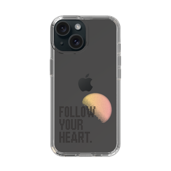 Slim Protection Case［ Original - Dot Overlay - FOLLOW YOUR HEART/A ］