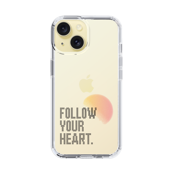 Slim Protection Case［ Original - Dot Overlay - FOLLOW YOUR HEART/A ］