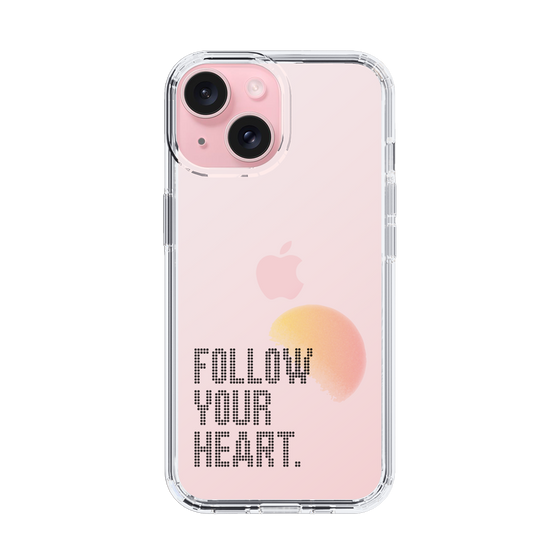 Slim Protection Case［ Original - Dot Overlay - FOLLOW YOUR HEART/A ］