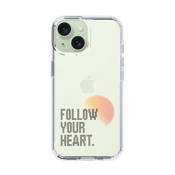 Slim Protection Case［ Original - Dot Overlay - FOLLOW YOUR HEART/A ］