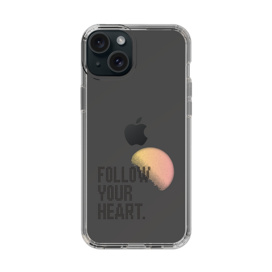 Slim Protection Case［ Original - Dot Overlay - FOLLOW YOUR HEART/A ］