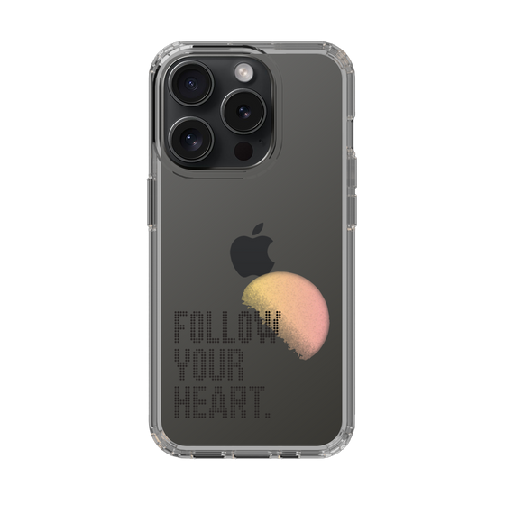 Slim Protection Case［ Original - Dot Overlay - FOLLOW YOUR HEART/A ］
