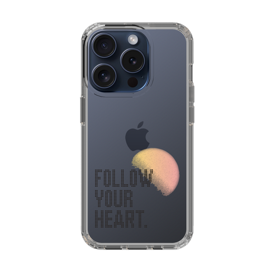 Slim Protection Case［ Original - Dot Overlay - FOLLOW YOUR HEART/A ］