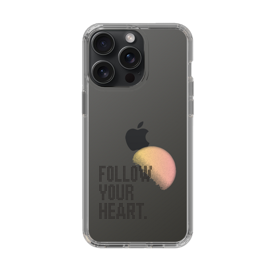 Slim Protection Case［ Original - Dot Overlay - FOLLOW YOUR HEART/A ］