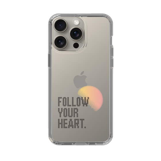 Slim Protection Case［ Original - Dot Overlay - FOLLOW YOUR HEART/A ］