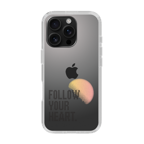Slim Protection Case［ Original - Dot Overlay - FOLLOW YOUR HEART/A ］