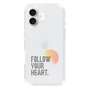 Slim Protection Case［ Original - Dot Overlay - FOLLOW YOUR HEART/A ］