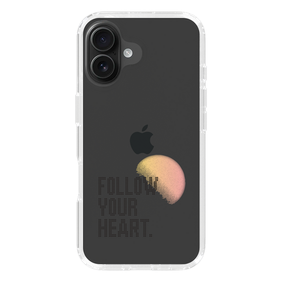 Slim Protection Case［ Original - Dot Overlay - FOLLOW YOUR HEART/A ］