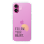 Slim Protection Case［ Original - Dot Overlay - FOLLOW YOUR HEART/A ］