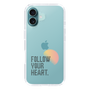 Slim Protection Case［ Original - Dot Overlay - FOLLOW YOUR HEART/A ］
