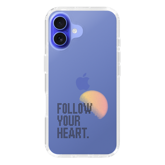 Slim Protection Case［ Original - Dot Overlay - FOLLOW YOUR HEART/A ］
