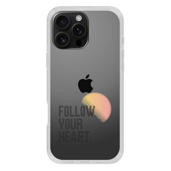 Slim Protection Case［ Original - Dot Overlay - FOLLOW YOUR HEART/A ］