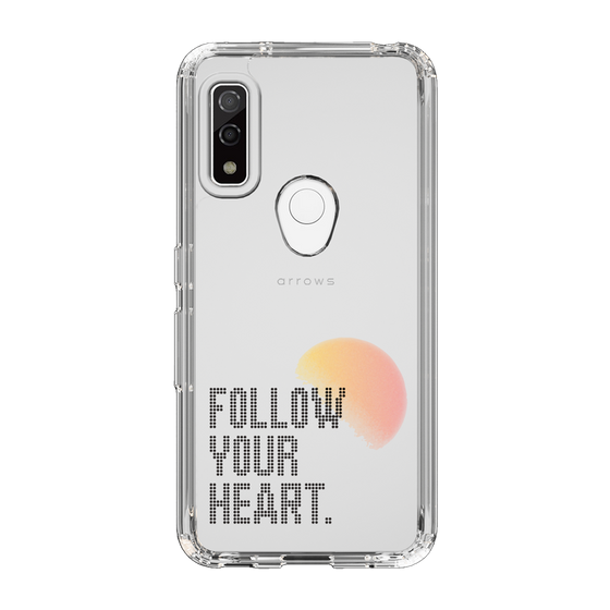 Slim Protection Case［ Original - Dot Overlay - FOLLOW YOUR HEART/A ］