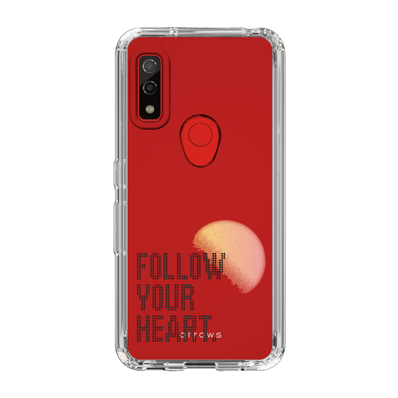Slim Protection Case［ Original - Dot Overlay - FOLLOW YOUR HEART/A ］