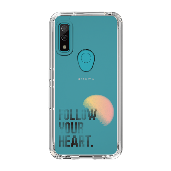 Slim Protection Case［ Original - Dot Overlay - FOLLOW YOUR HEART/A ］