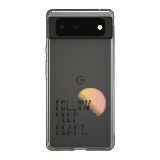 Slim Protection Case［ Original - Dot Overlay - FOLLOW YOUR HEART/A ］