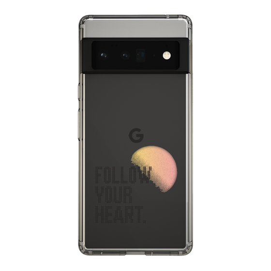 Slim Protection Case［ Original - Dot Overlay - FOLLOW YOUR HEART/A ］