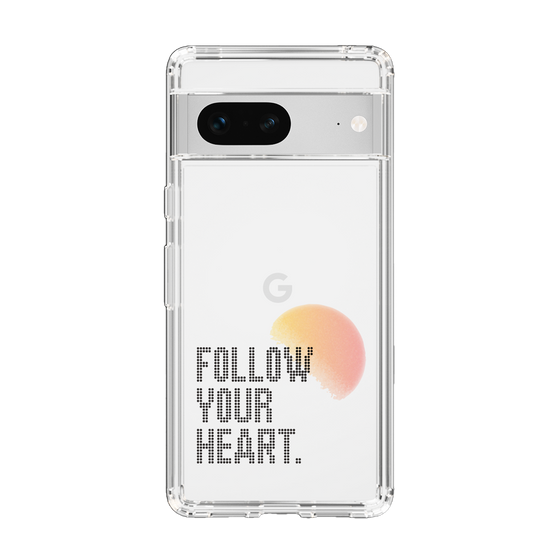 Slim Protection Case［ Original - Dot Overlay - FOLLOW YOUR HEART/A ］