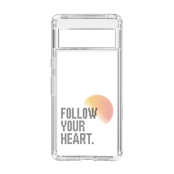Slim Protection Case［ Original - Dot Overlay - FOLLOW YOUR HEART/A ］