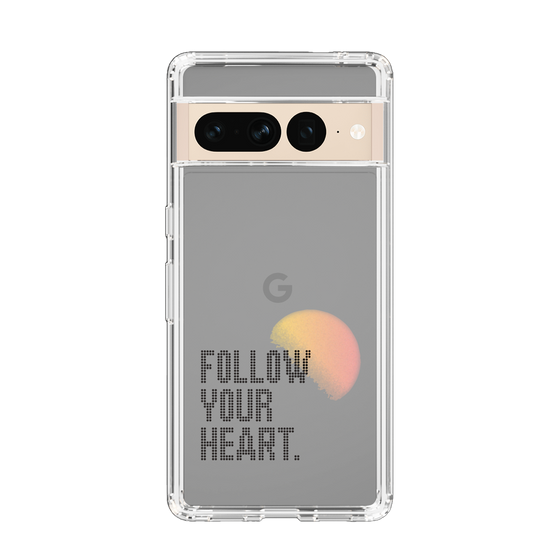 Slim Protection Case［ Original - Dot Overlay - FOLLOW YOUR HEART/A ］