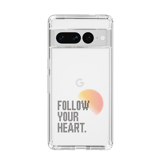 Slim Protection Case［ Original - Dot Overlay - FOLLOW YOUR HEART/A ］