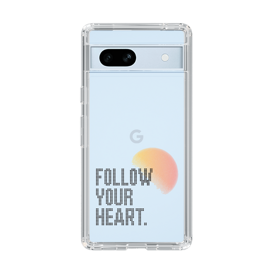Slim Protection Case［ Original - Dot Overlay - FOLLOW YOUR HEART/A ］