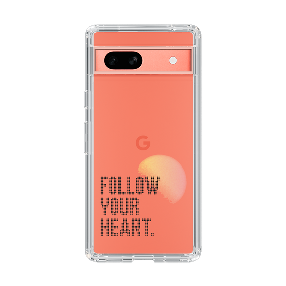 Slim Protection Case［ Original - Dot Overlay - FOLLOW YOUR HEART/A ］