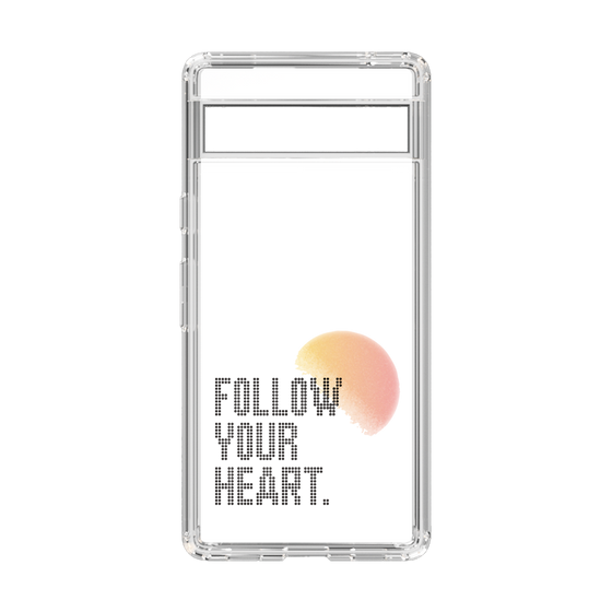 Slim Protection Case［ Original - Dot Overlay - FOLLOW YOUR HEART/A ］