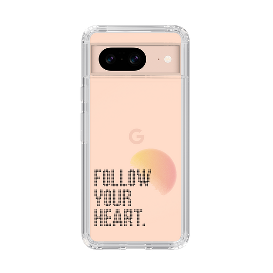 Slim Protection Case［ Original - Dot Overlay - FOLLOW YOUR HEART/A ］