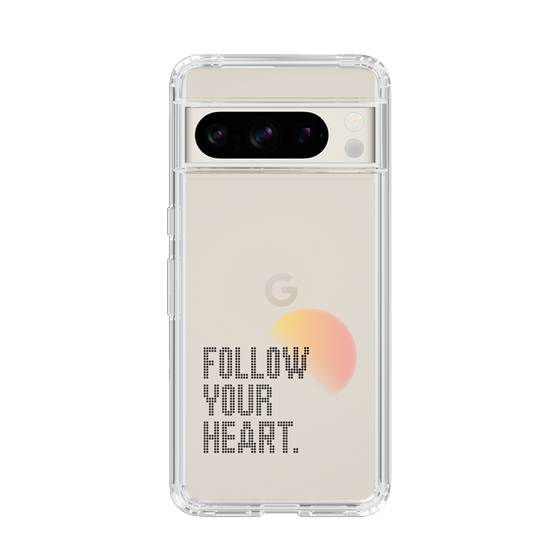 Slim Protection Case［ Original - Dot Overlay - FOLLOW YOUR HEART/A ］