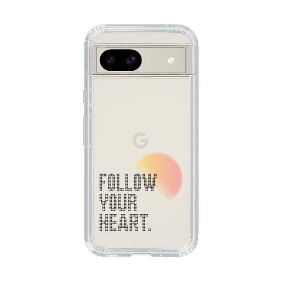 Slim Protection Case［ Original - Dot Overlay - FOLLOW YOUR HEART/A ］