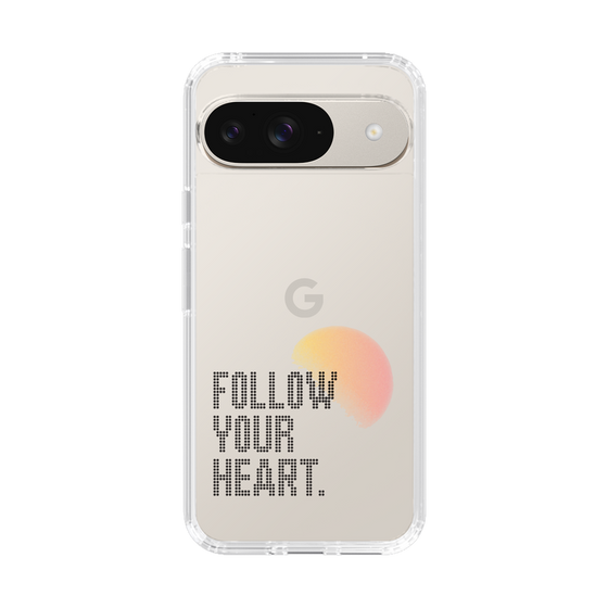 Slim Protection Case［ Original - Dot Overlay - FOLLOW YOUR HEART/A ］